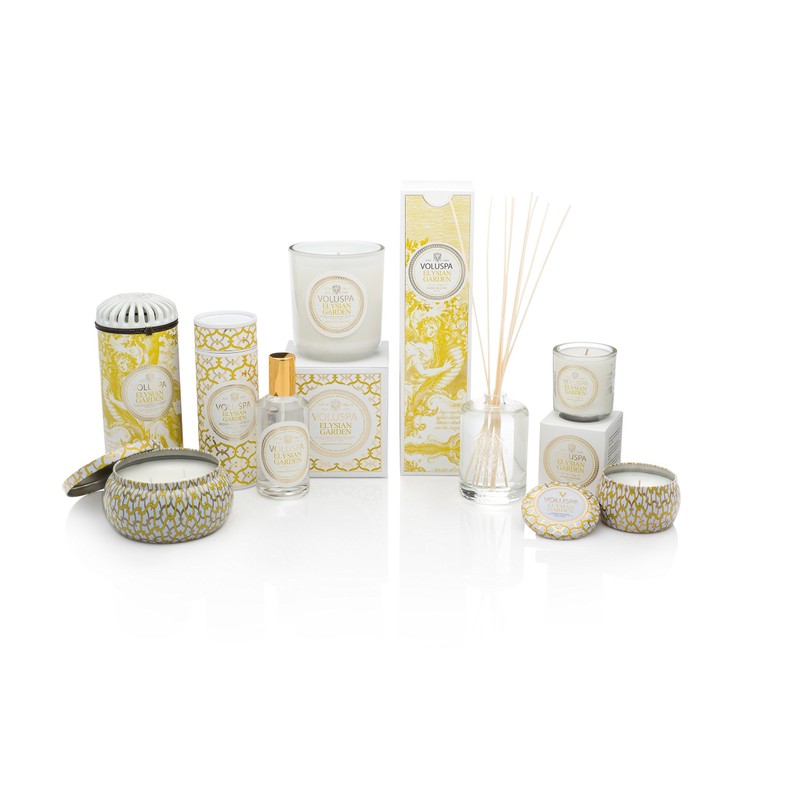 Voluspa Elysian Garden Home Ambience Diffuser, 6 Ounce