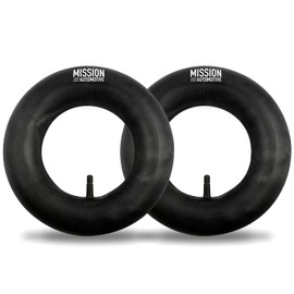 Mission Automotive 2-Pack of 4.80/4.00-8" Premium Replacement Tire Inner Tubes - for Wheelbarrows, Lawn Mowers, Hand Trucks, Carts, Trailers and More - Tube for 4.80 4.00-8/480/400-8 Wheel