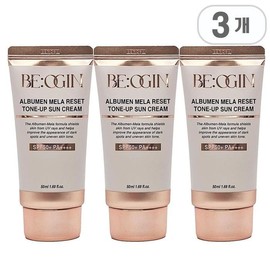 Biogene [Biogene] Biogene Albumin Melariset Tone-up Sun Cream 50ml 3 packs / [비오진] 비오진 알부민 멜라리셋 톤업 썬크림 50ml 3개