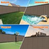 AYOHA 4' x 50' Privacy Fence Screen Fabric Mesh Shade