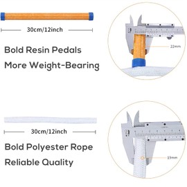 Emergency Fire Escape Ladder 10M Flame Resistant Safety Extension Rope Ladder with 2 Hooks, 3-7 Story Homes Reusable Compact & Portable External Ladder (10M / 32.8FT)