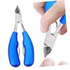 DECHOUS Professional Thick Toenail Clippers with Ergonomic Nonslip Handle Precision