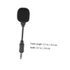 Generic Vlogging Microphone Clip Condenser Mic for Karaoke Windproof Cover
