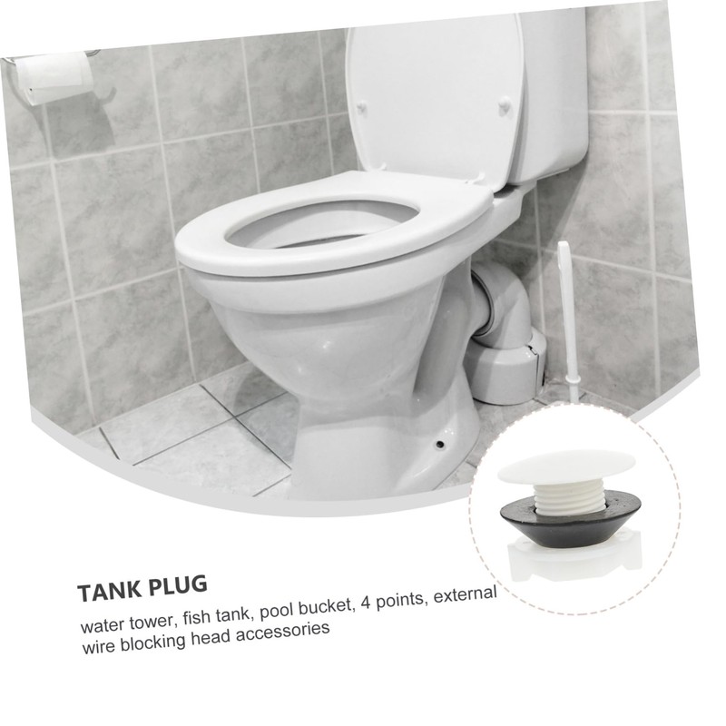 Gadpiparty 2pcs Toilet Tank for Toilets Fish Tanks Pools Easy