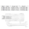 Transparent Aquarium Protein Fish Tank Collector Waste Filter Ornamental Fish