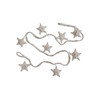 Creative Co-Op Handmade Cotton Blend Star Garland, Natural