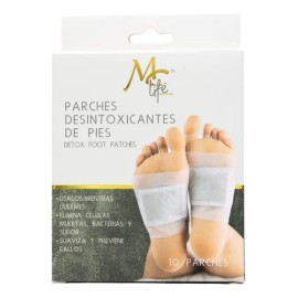 Mc Nails Life parches desintoxicantes para pies 10 pzs | relajan y eliminan toxinas