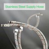Faucet Supply Lines, 24 inch Faucet Hose Connector, Bathroom Kitchen