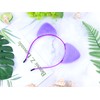 Bonnie Z. Leonardo Fluffy Cat Ears Purple Cat Ears Headband