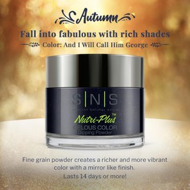 SNS Healthy Natural Nails SNS Nail Dip Powder, Gelous Color Dipping Powder - Been There Done That (Red/Brown) - Long-Lasting Acrylic Nail Color Lasts 14 Days - Low Odor & No UV Lamp required - 1 oz