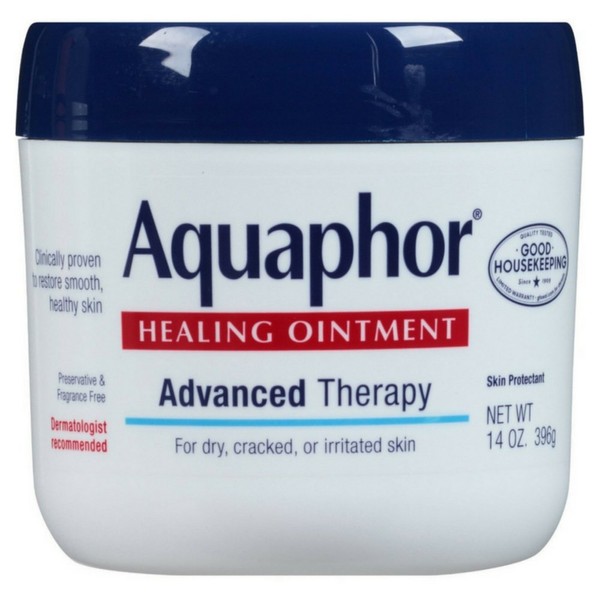 Aquaphor Healing Ointment, Dry, Cracked and Irritated Skin Protectant, 14 Oz (Pack of 2)