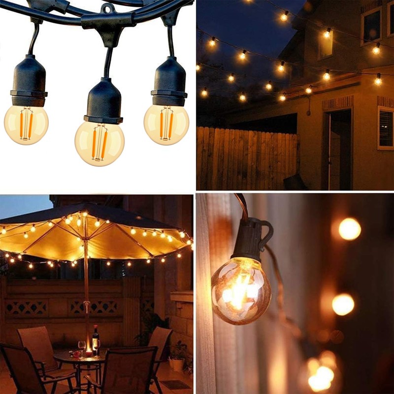 G40 Low Watt Light Bulb Edison LED Bulb Mini Globe