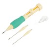 Embroidery Pen Punch Needles,Adjustable Needle Length Embroidery Needle Punch with