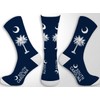 Euroscarves State-Themed Socks (US, Numeric, 8, 11, Regular, Regular, South