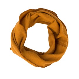 Lilano, Children's Merino Snood Scarf 70% Wool (kbT), 30% Silk, 210 g/m², curry
