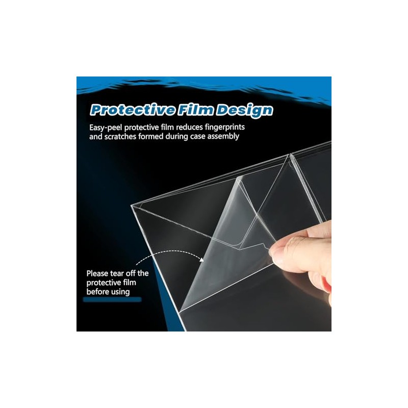 Protector Cases Compatible with Funko, 8 Pack Fit Standard 4-Inch