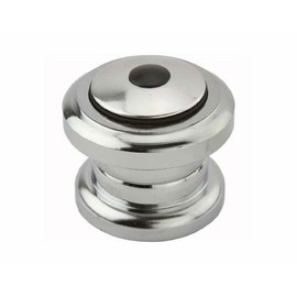 Lowrider Threadless Headset 1-1/8"x34x30mm Chrome. Bicycle Headset, Bike Headset, Chopper Headset, Bike Part