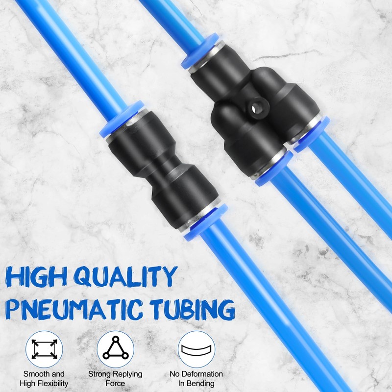 NORJIN 8mm OD 5mm ID Polyurethane PU Air Hose Pipe