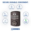 BRINKS Security Door Locks, High-Security Keyless Entry, Smart Electronic Door