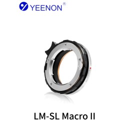 YEENON LM-E Adapter - Leica M Lens to Sony E Mount Cameras Black/Silver M-E NEX