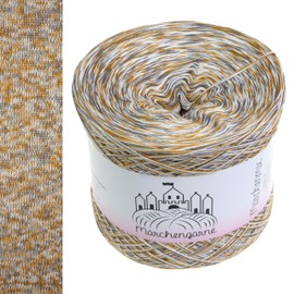 Colour Gradient Yarn Mottled 300 g - 1140 m 4-Ply Bobbel Wool Hand Knitting Yarn Knitting Crochet (Wood)