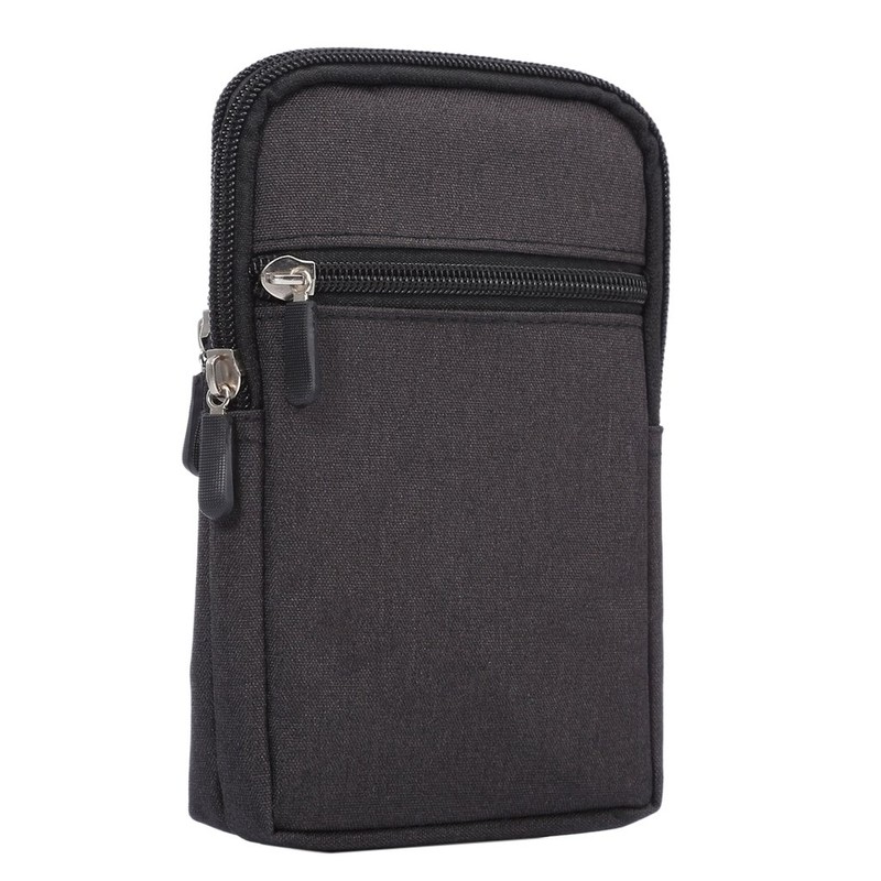 DFVmobile - Universal Multi-Functional Vertical Stripes Pouch Bag Case Zipper