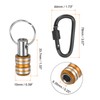 sourcing map 10PCS 1/4 Inch Hex Shank Aluminum Alloy Screwdriver