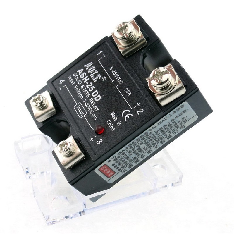 WerFamily SSR Solid State Relay SSR-25DD DC-DC 3-32V DC /