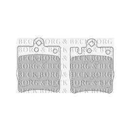 Rear Brake Pads Fits: Mercedes E Class 1995-