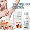 2 Cremas blanqueadoras de nieve, crema aclaradora de piel para