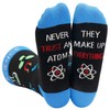 IRISGOD Funny Nerd Socks | Cool Stocking Stuffers | Holidday