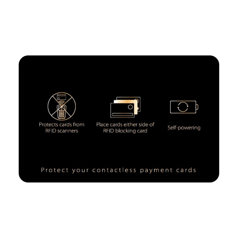 DevTech IT RFID Blocking Cards - 2 Pack, Protects Entire