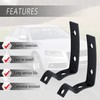 GNXfixt Glove Box Hinge Bracket Repair Kit for A4 S4