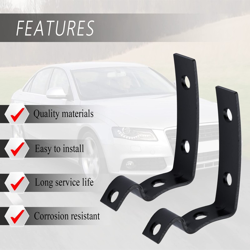 GNXfixt Glove Box Hinge Bracket Repair Kit for A4 S4