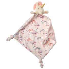 Mary Meyer Little Knottie Lovey - Manta de Seguridad, 10 x 10 Pulgadas, Unicornio