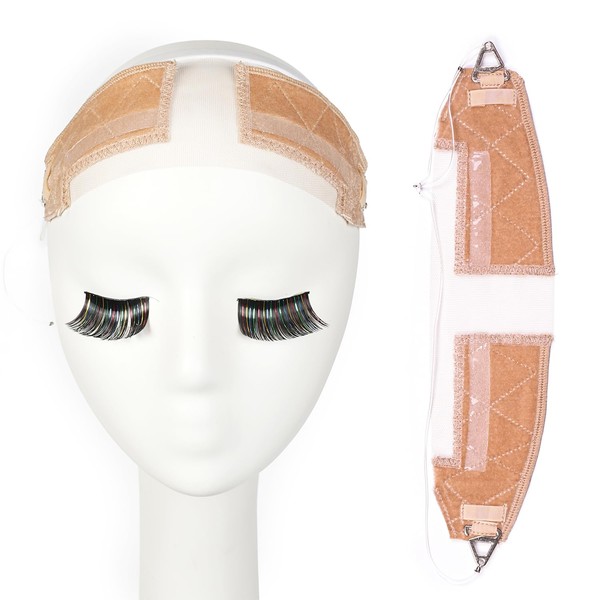 Comfortable Velvet Wig Grip Band And Adjustable Elastic Fishing Line