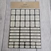 Rae Dunn Signature Collection 180 Organizing Labels Kitchen Bathroom Laundry