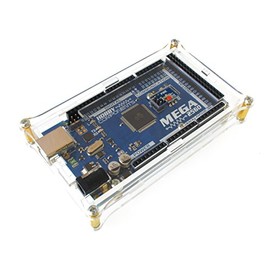 Low profile Perspex Case For Arduino Mega