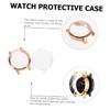 BIUDECO Anti-Scratched TPU Case for Transparent Plating Stylish Watch Shell