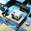 5G WiFi Bluetooth Projector, Outdoor Movie Projector [Projector Screen and