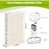 WXFANA 4 Pack WF813 Humidifier Filters Wick Replacement Compatible with