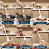 ReaNea Kitchen Cooking Utensils Set 26 Pieces, Stainless Steel Heavy