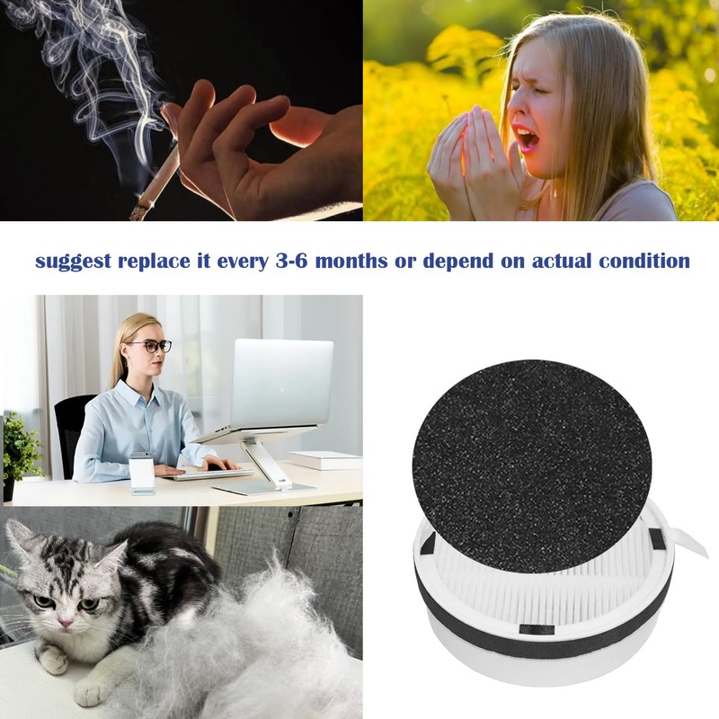 HP125 Filter Replacement for Hunter HP125 AirX Digital Air Purifiers