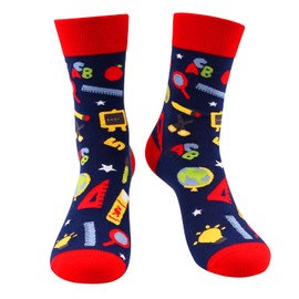 Funny Socks for Teachers Men Women- IF YOU CAN READ THIS Funny Novelty Crazy Funky Cool Socks Gifts for Teacher Teens-Teacher Gift Birthday Christmas Appreciation Gifts Idea Stocking Stuffers for Men