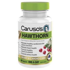 Caruso's Buy Carusos Hawthorn 60 Tablets Online