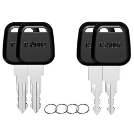4PCS TSA007 TSA002 Universal Master Luggage Keys, Compatible with Password Locks, Suitcases, and TSA007 002 Approved Master Locks