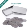200 PCS 5/8 Pipe Screens - 100% Stainless Steel, 0.625