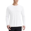BALEAF Men's Long Sleeve Running Hiking Tops UPF 50+ Quick-Dry