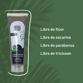 Crema Dental Natural Carbón Activado - Erfre
