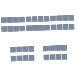 STOBAZA 5sets Non Slip Square Furniture Pads Slip Rug Underlay Protector 8pcs*5